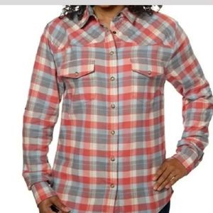 Jack's Girlfriend Bea western snap button flannel